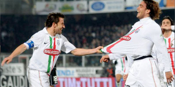 delpieromatri Del Piero e Matri. Due che sanno giocare al pallone.